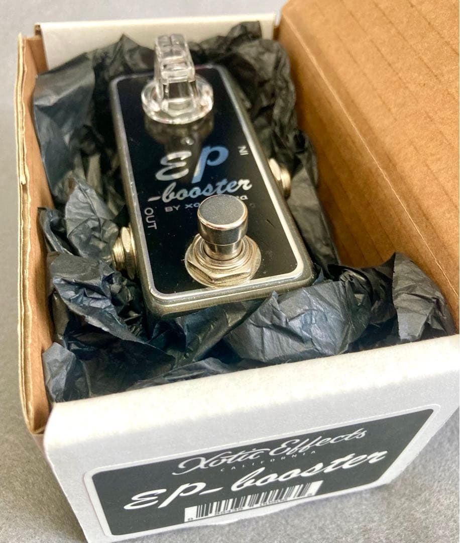 xotic ep booster　美品 箱マニュアル付き