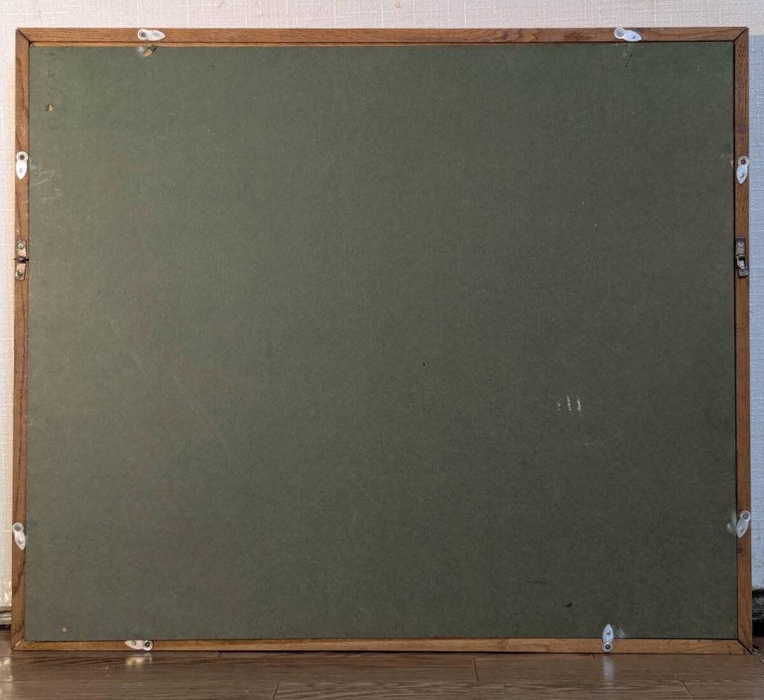 【真作】絵画　沢田正一　油彩6号　渓谷の静寂　自然の調和を描く写実作品　Y100