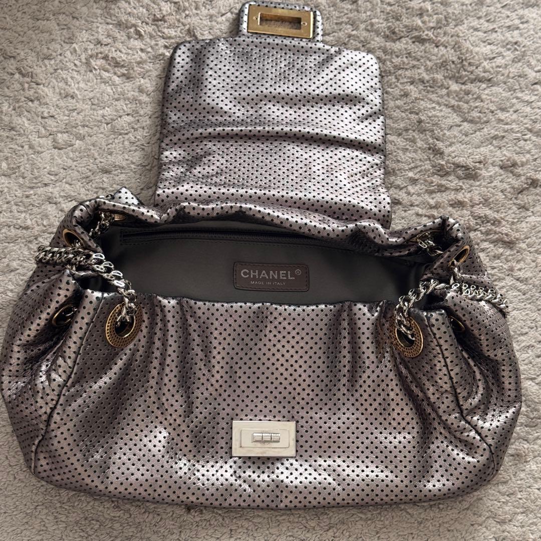 茶*様 Chanel Silver ヴィンテージバッグ