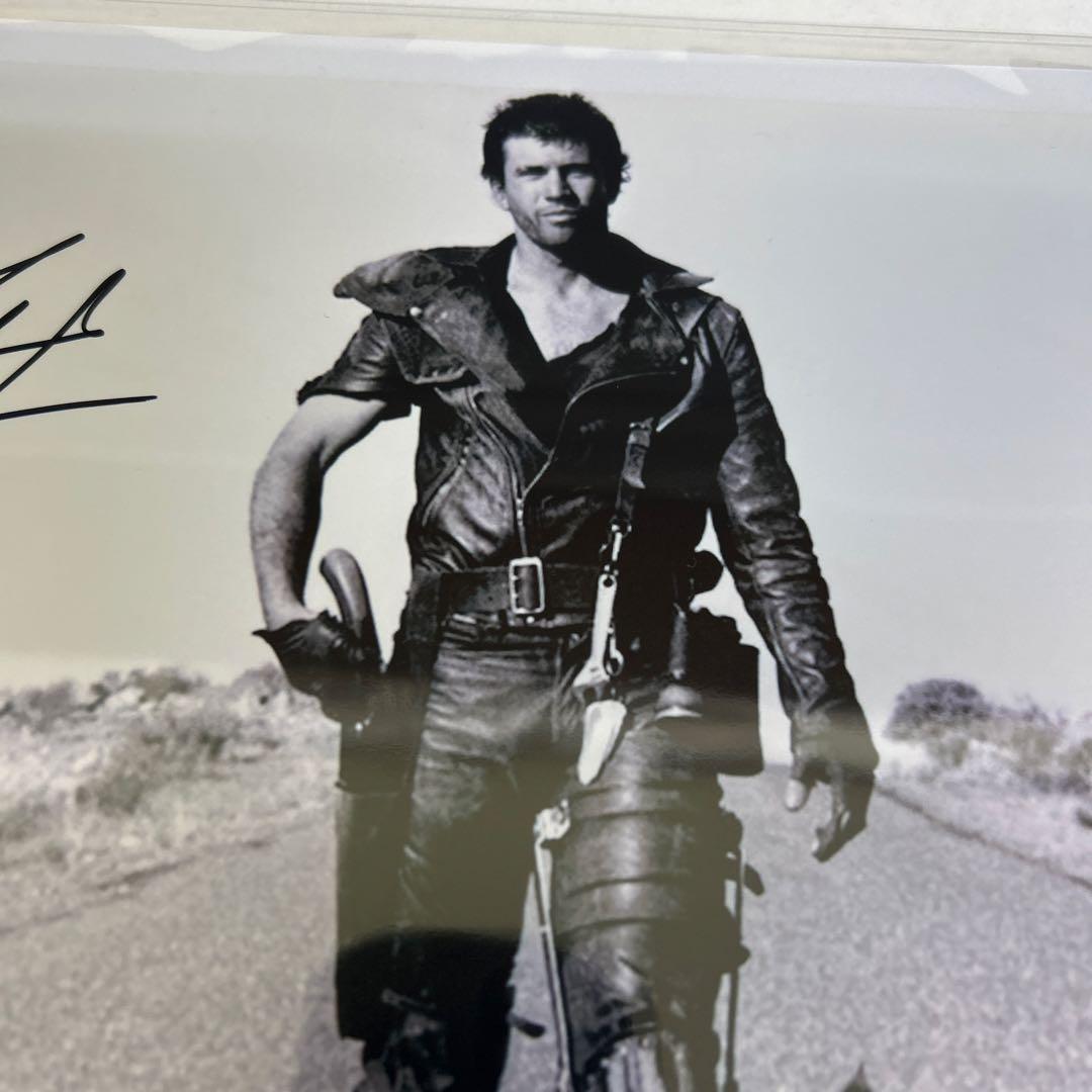 メル・ギブソン 直筆サイン入りフォト 映画マッドマックス ハリウッド男優