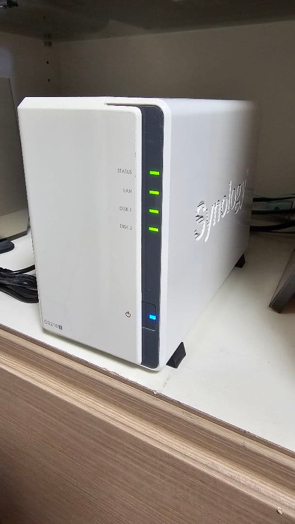 HDD 6TB付 Synology DS216j NAS