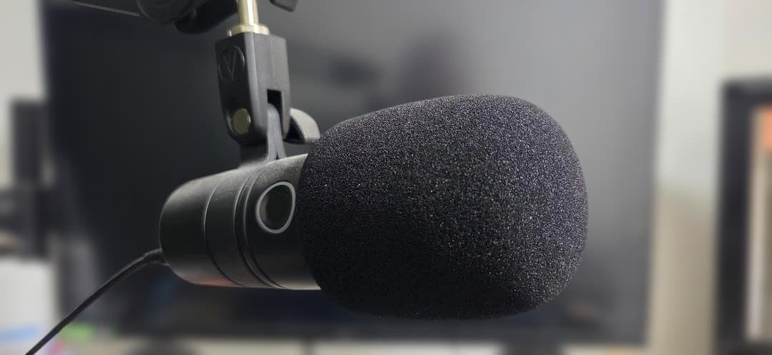 Audio-Technica AT2040USB+AT8176ウインドスクリーン