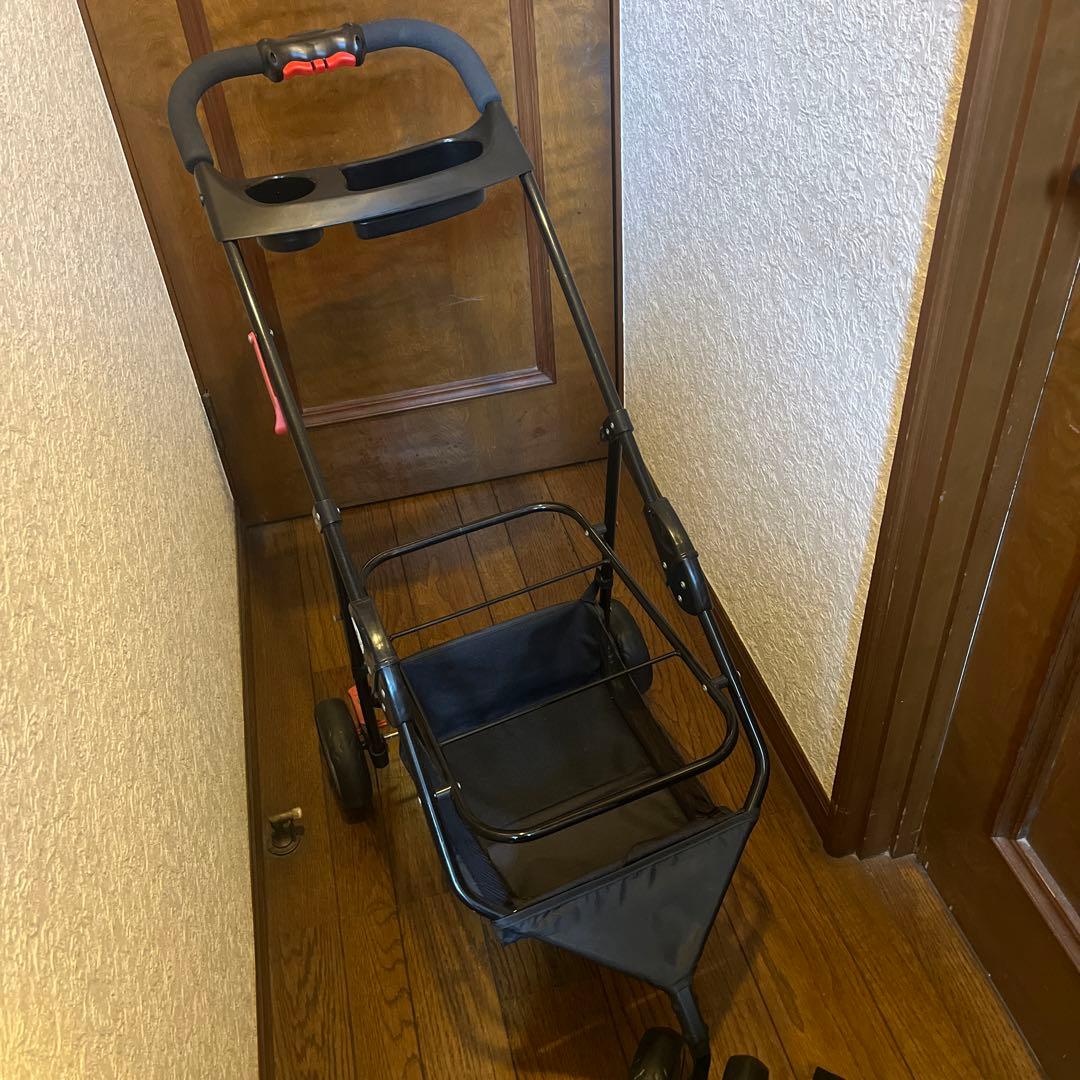【新品・未使用】アイリスオーヤマ　4way pet cart 緑色