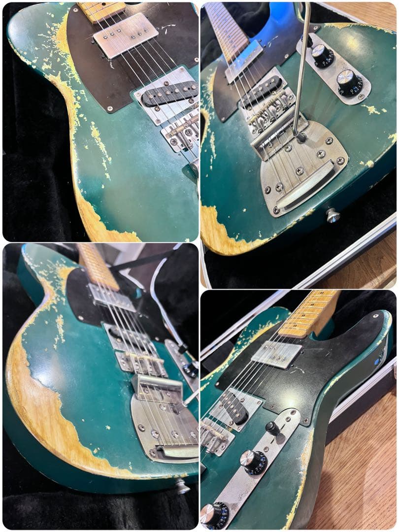ハードレリックテレキャスター//ワイドレンジPU×オイルコンデンサー