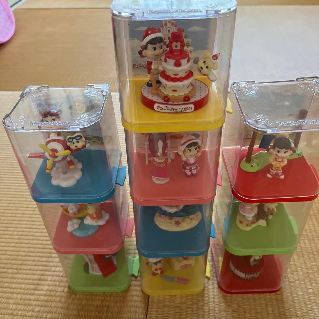不二家　ペコ&ポコストーリー全10種+特製オリジナルコレクションボックス10個