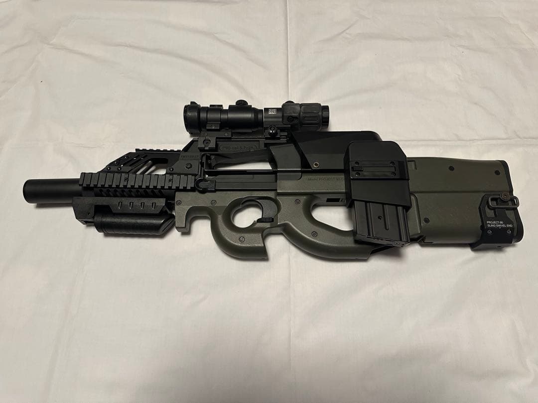 【カスタム済】東京マルイ P90 電動ガン エアガン 攻殻機動隊風