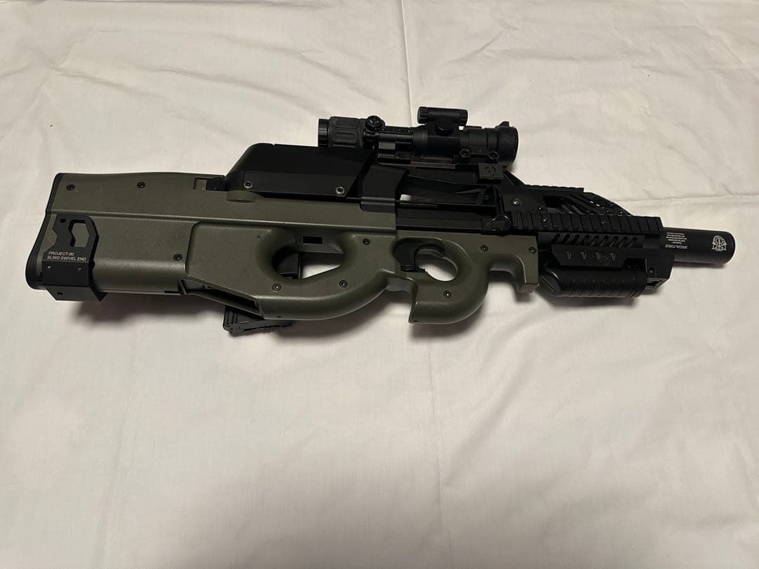 【カスタム済】東京マルイ P90 電動ガン エアガン 攻殻機動隊風