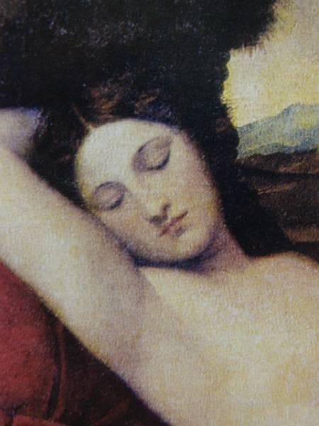 ジョルジョーネ、【眠れるビーナス】、希少高級画集画、新品高級額・額装付