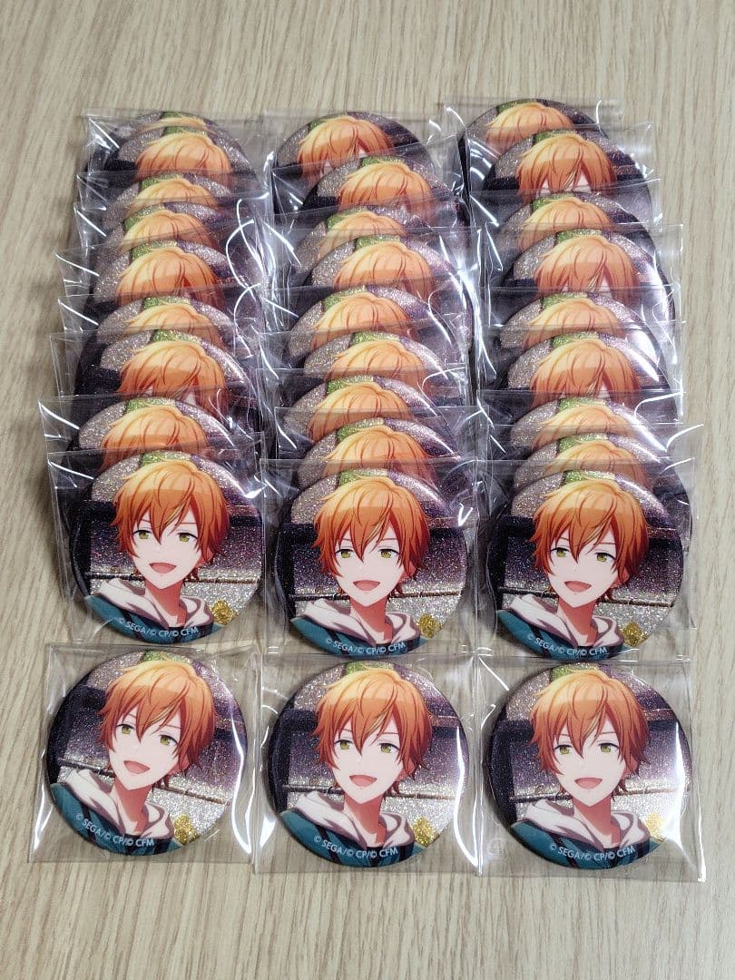 東雲彰人 プロセカ グリッター缶バッジ 33B 30点