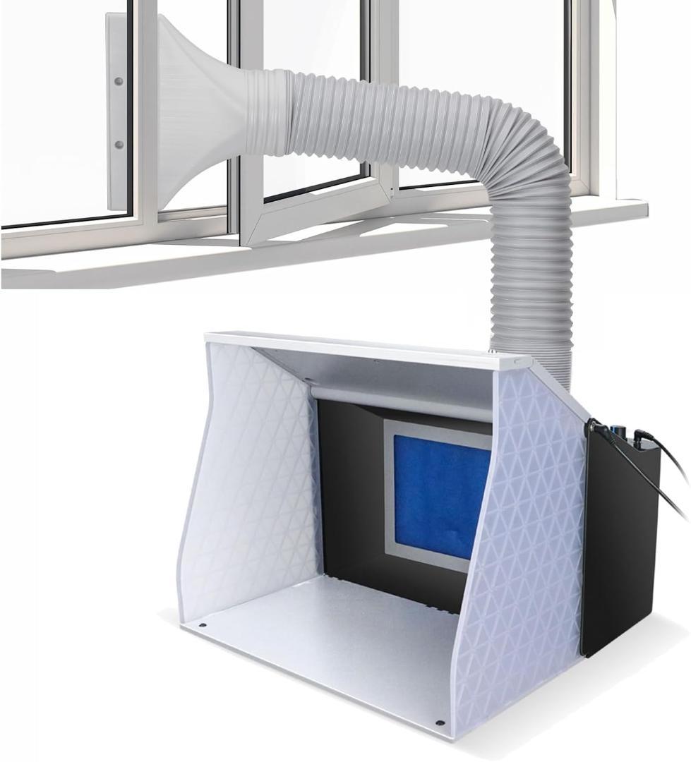 【訳アリ品】Anesty DuoFan 塗装ブース コンパクト スプレーブース