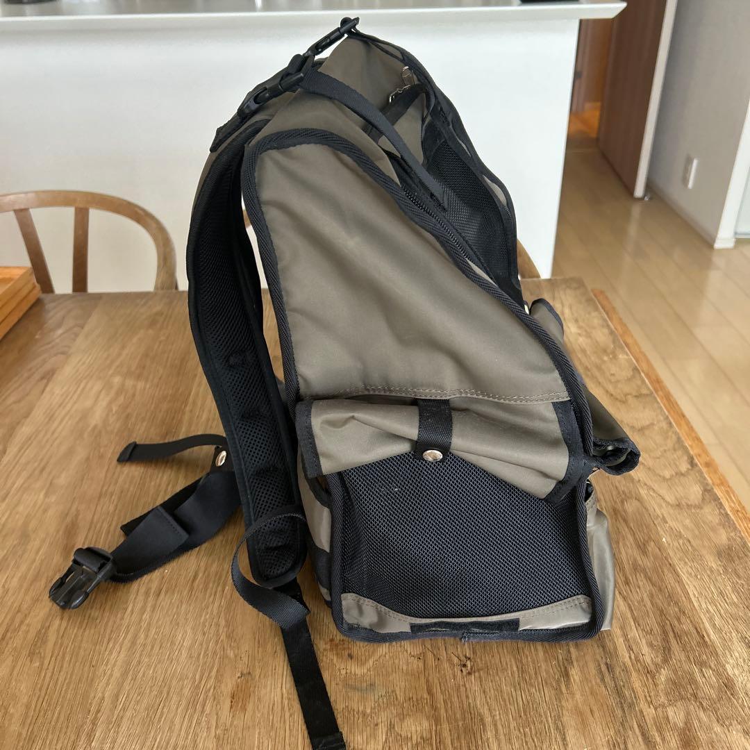 【ほぼ未使用】Mr. Backman グレー キャリーバッグ　小