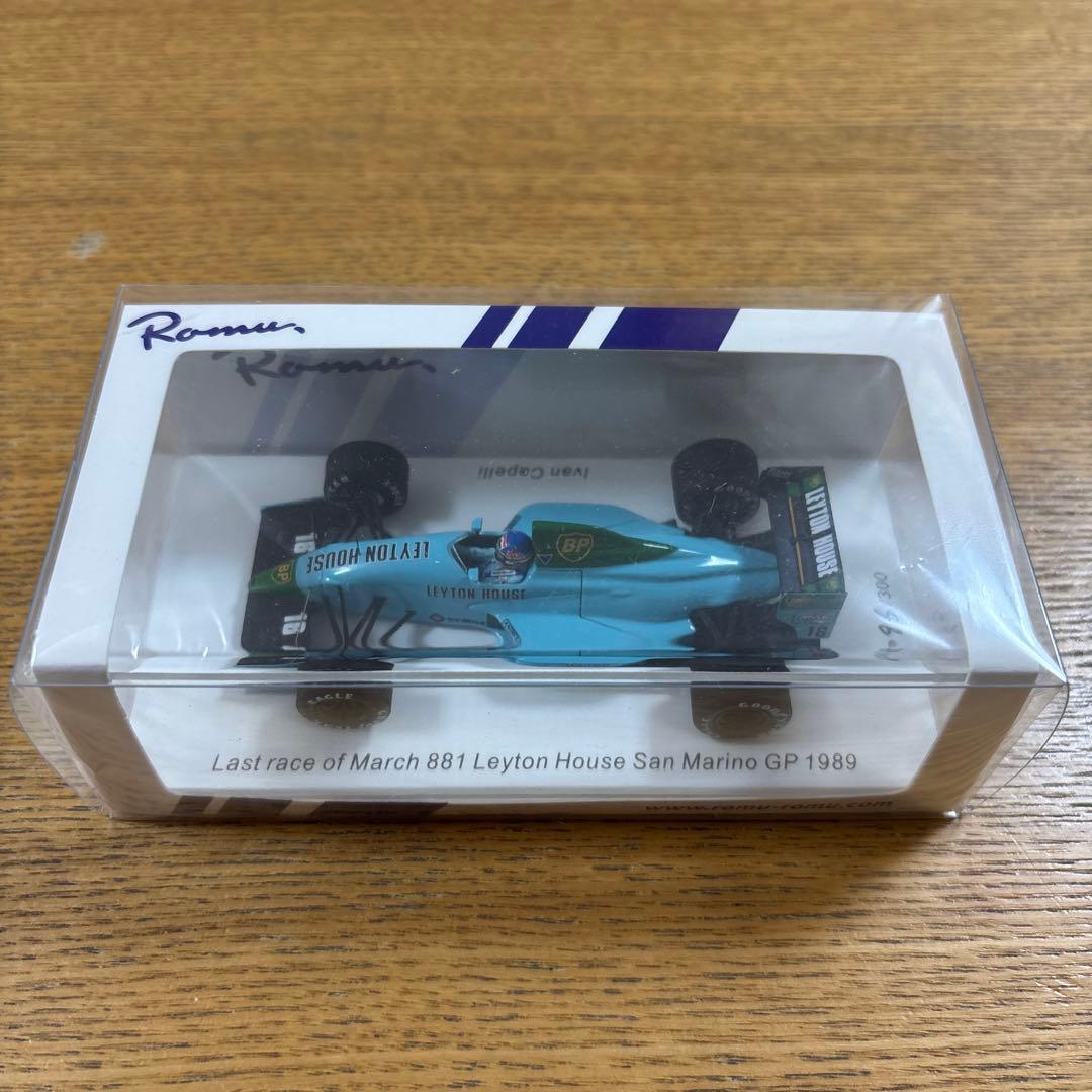 スパークミニカー1/43 March 881 サンマリノGP 1989