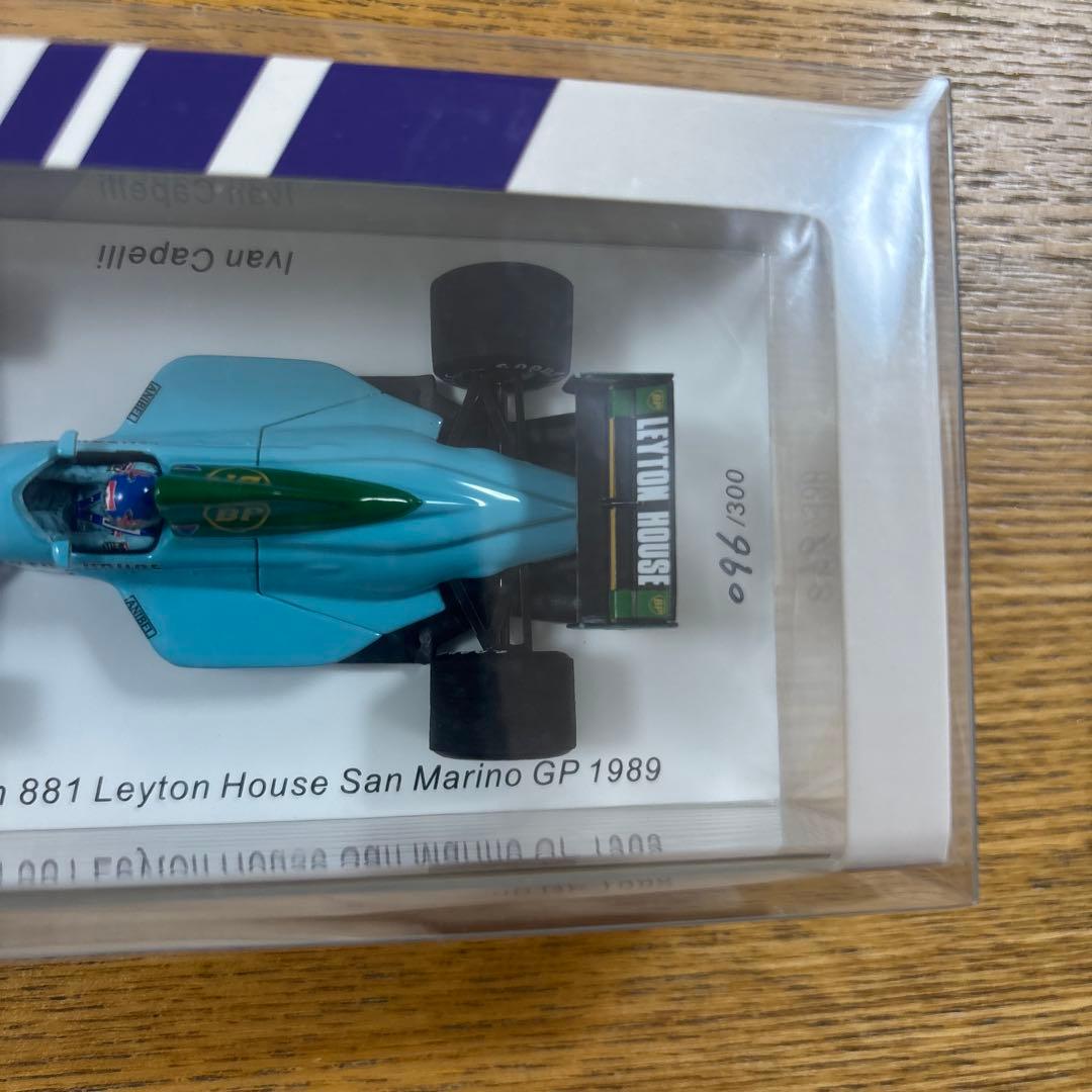 スパークミニカー1/43 March 881 サンマリノGP 1989