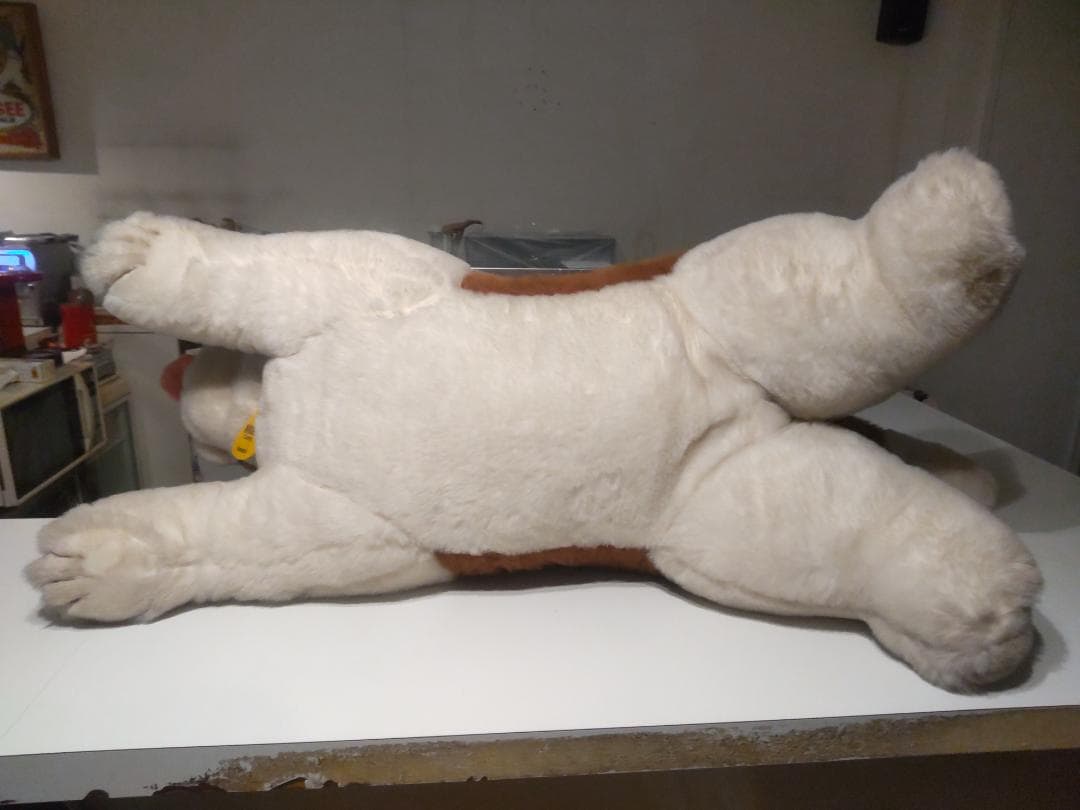 非売品★昭和レトロ★日本製★山之内製薬 ハーブキャンディー 犬 BIG ぬぐるみ