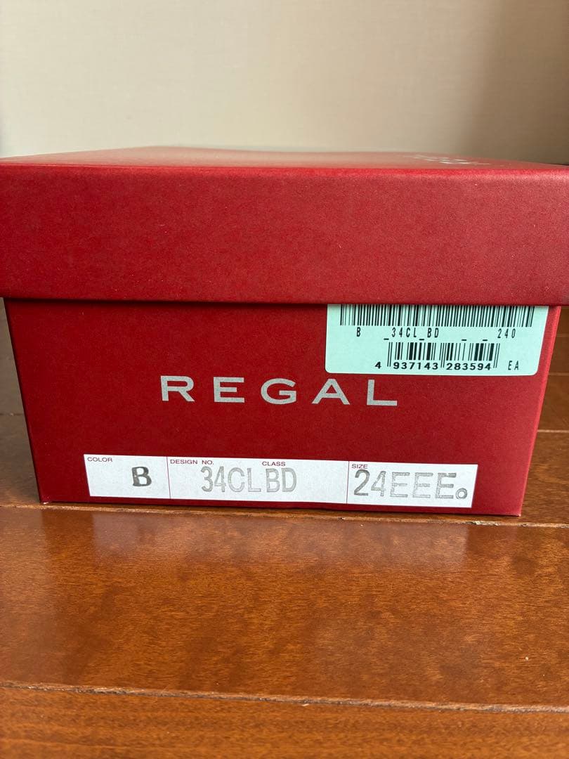 【ほぼ新品】 REGAL/24EEE/黒/品番34CLBD 定価30,800円