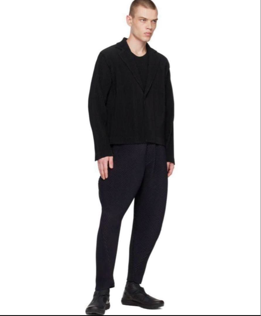 新品HOMME PLISSE CALLA LILYパンツ オムプリッセ サイズ3