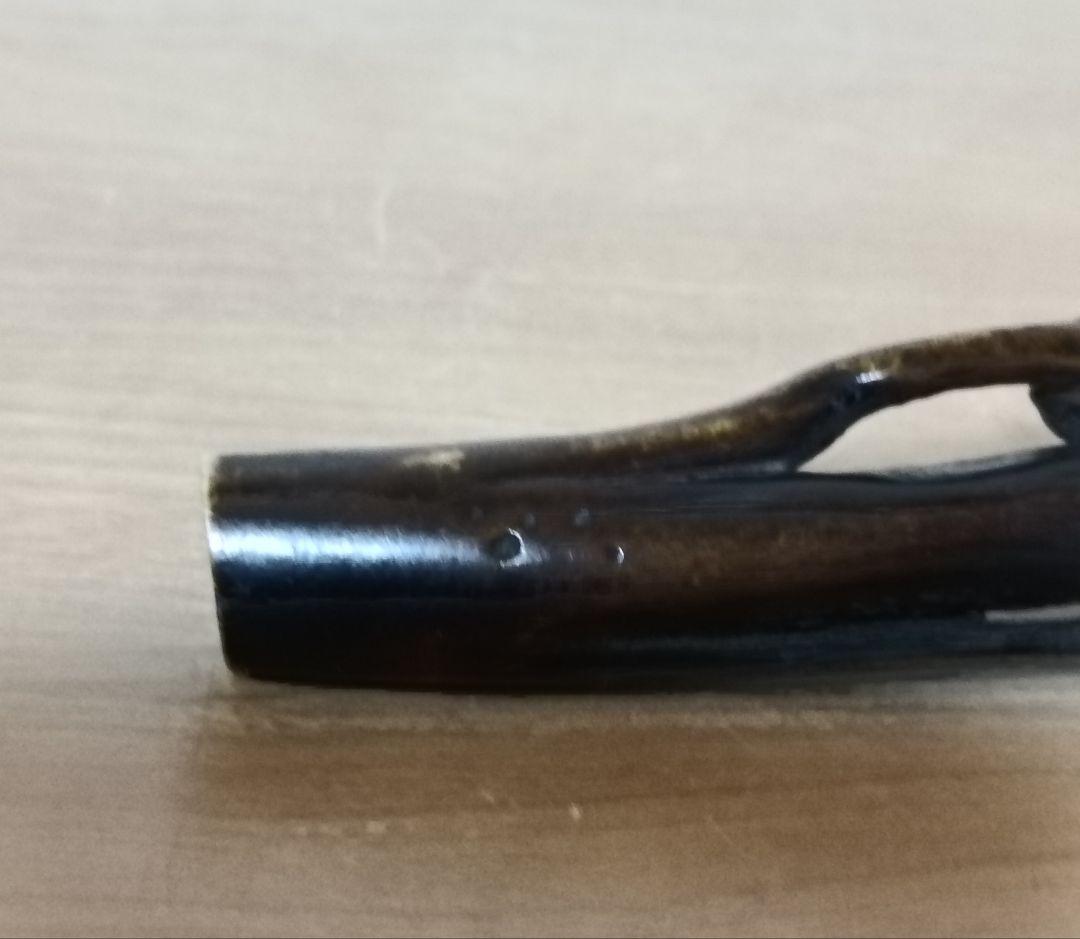 鹿角茸差し根付　古根付　鹿角彫刻根付　時代物　差し根付