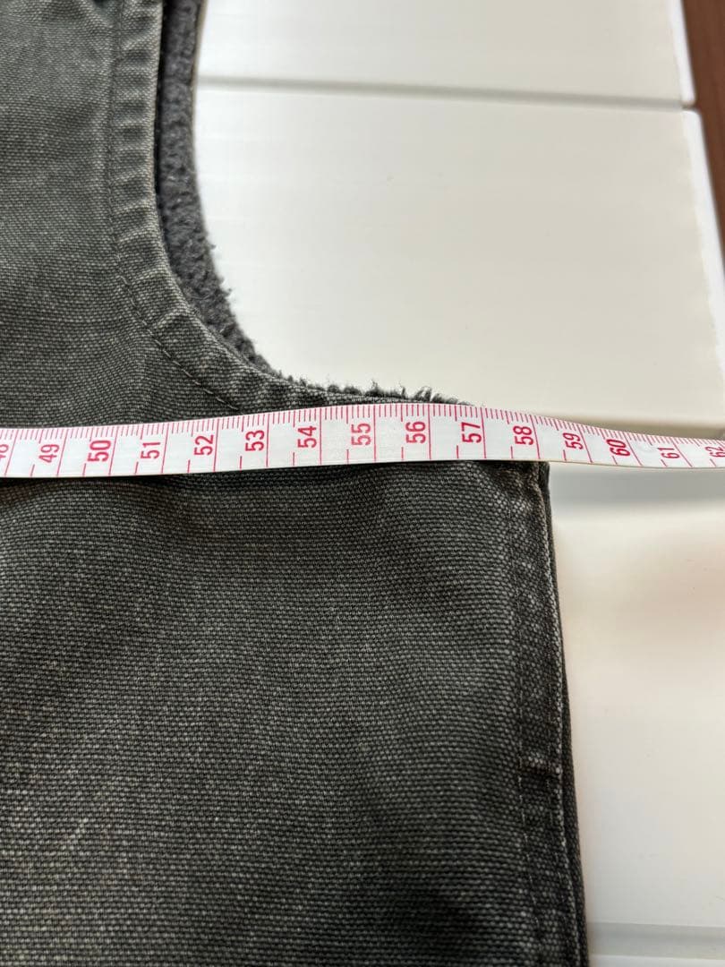 Carhartt ダックベスト メイドインUSA カラーMOS