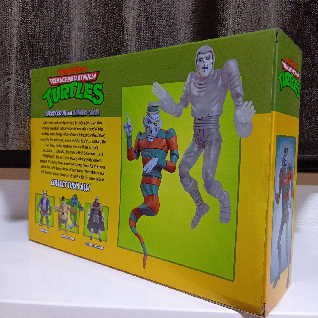 ネカ　ミュータントタートルズ　クリーピーエディ、シバノ様　NECA TMNT