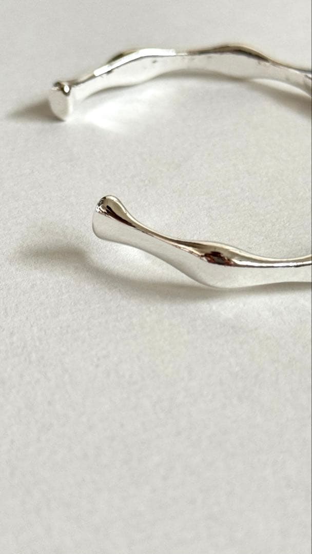 【美品】ヴィンテージ 925 シルバーバングル マルジェラ マルニ カレン族