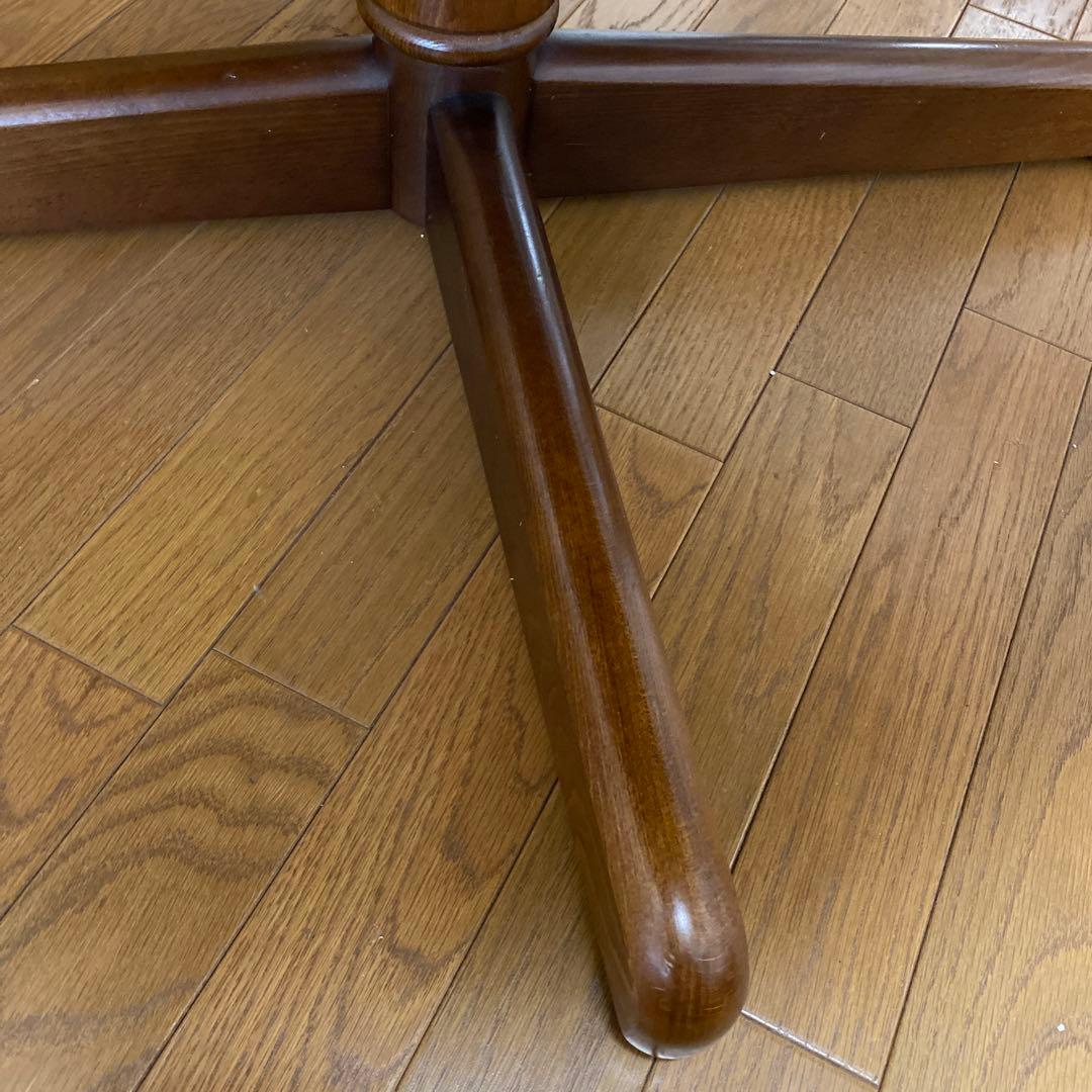 飛騨産業 キツツキマーク ダイニングテーブル ラウンド