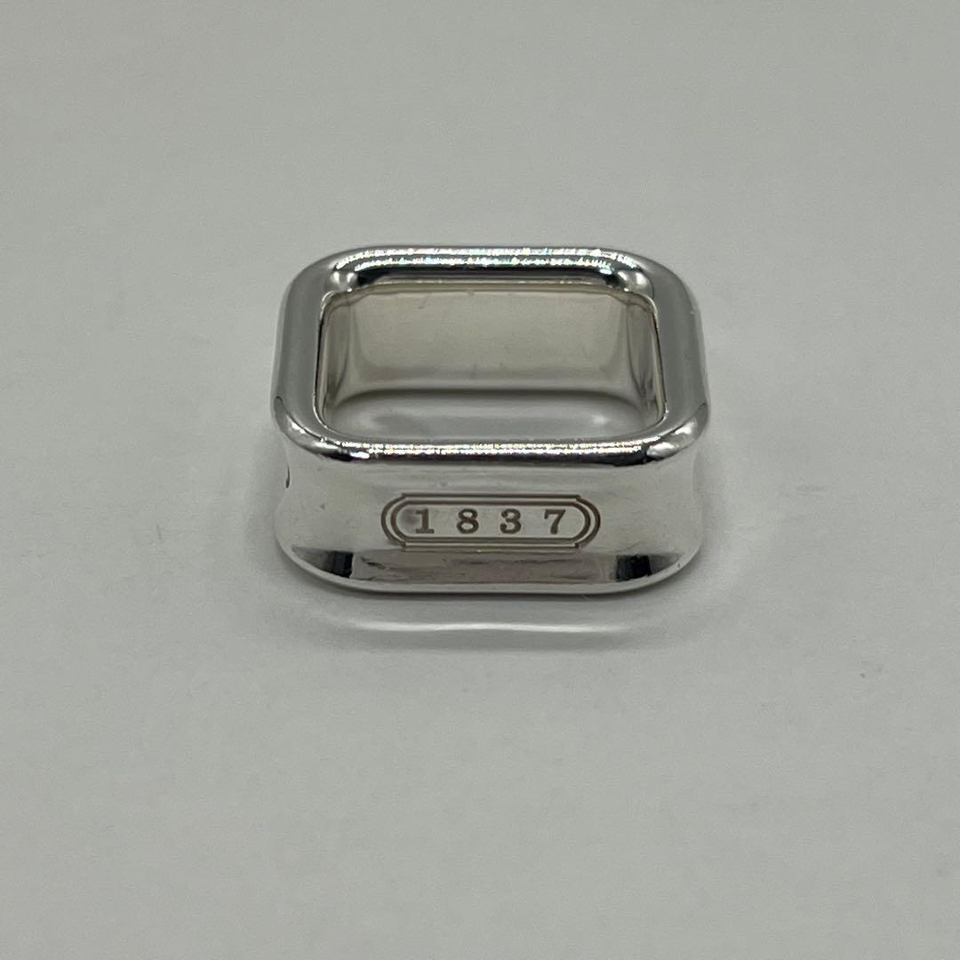 ティファニー TIFFANY 1837 スクエアリング 約12号 SV925