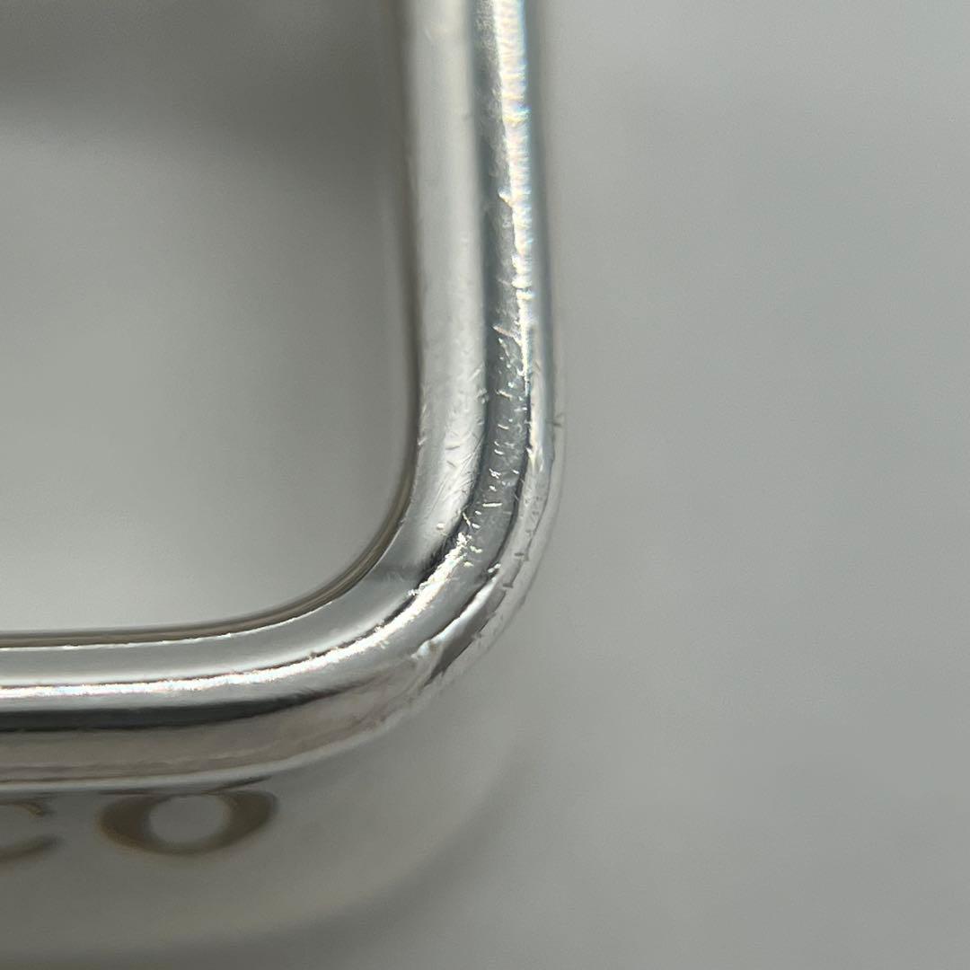 ティファニー TIFFANY 1837 スクエアリング 約12号 SV925