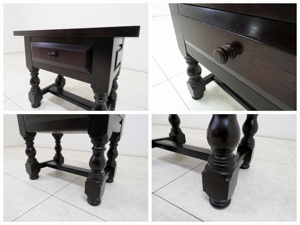 松本民芸家具■ナイトテーブル■126,500円■サイドテーブル 電話台■