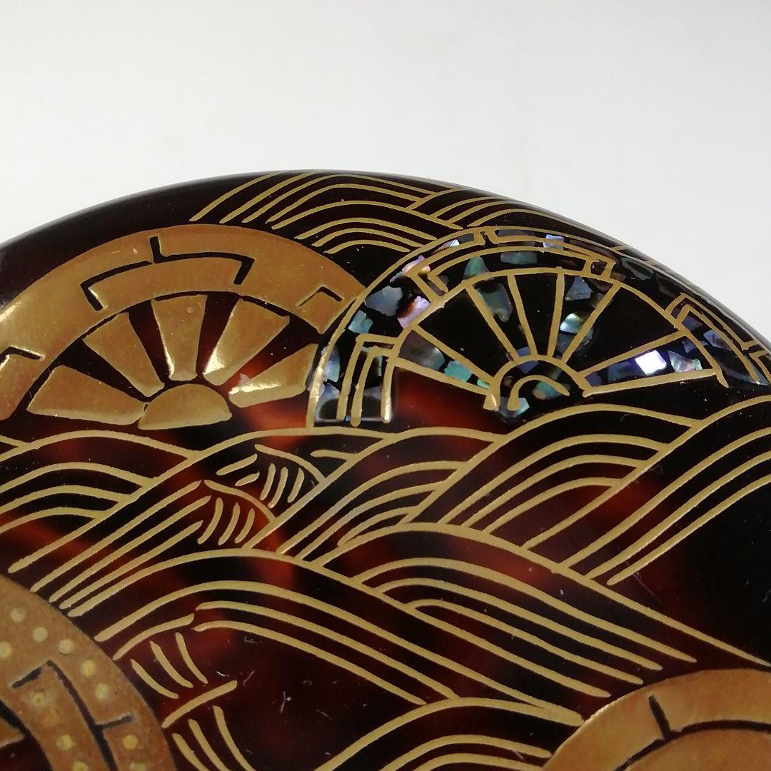 Ｔ７６８　棗　『波車蒔絵』『竹　大棗』『東春光』　共箱　茶道具