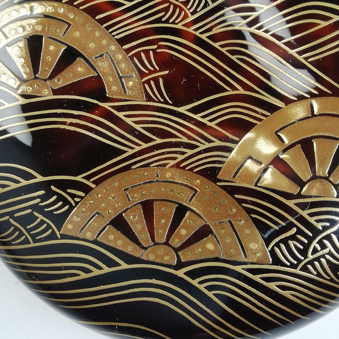 Ｔ７６８　棗　『波車蒔絵』『竹　大棗』『東春光』　共箱　茶道具