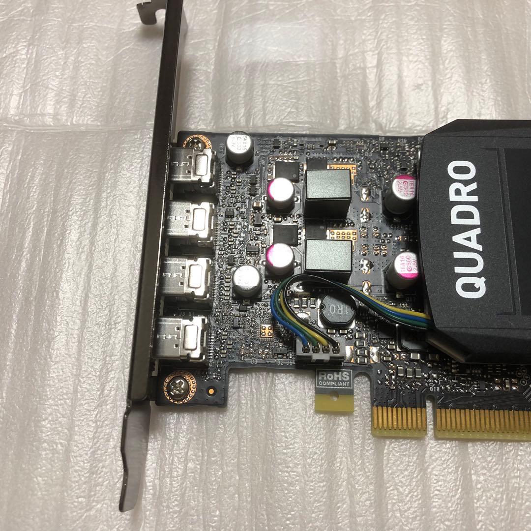 NVIDIA Quadro P1000 4GB GPU グラフィックボード