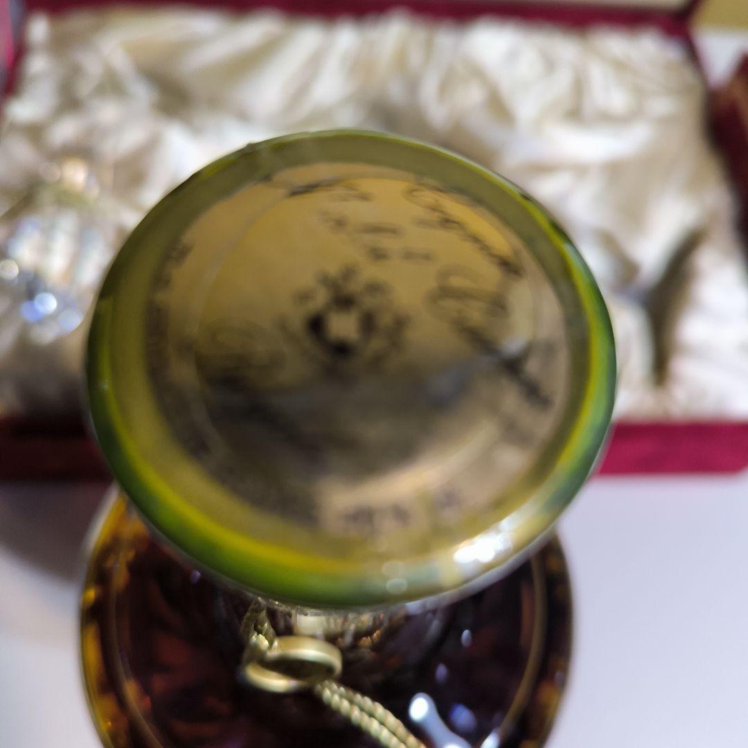 カミュ ミシェル ロイヤル バカラ クリスタルボトル 冊子 替え栓 化粧箱