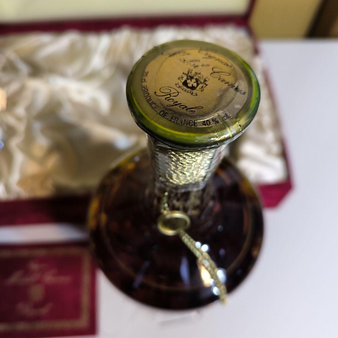 カミュ ミシェル ロイヤル バカラ クリスタルボトル 冊子 替え栓 化粧箱