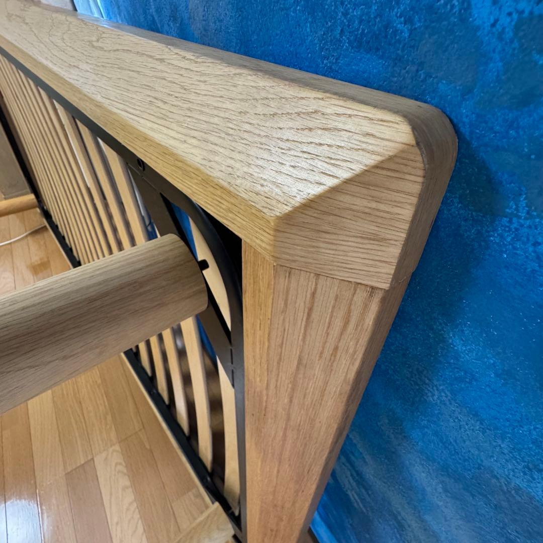 s*︎様 無印良品 ベッドフレーム・シングル・オーク材 脚のみ取り外し可能 MU