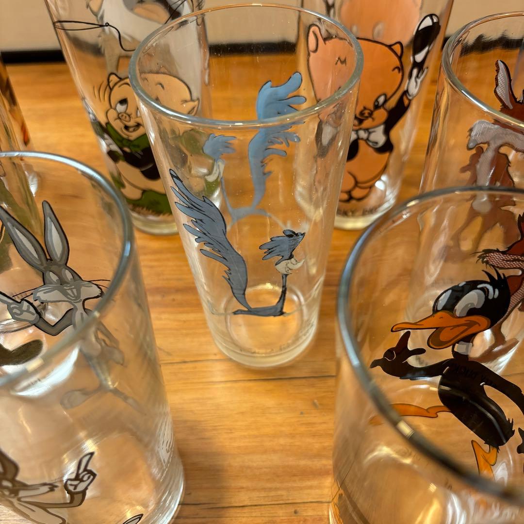 ルーニー・テューンズ PEPSI グラスセット 16個