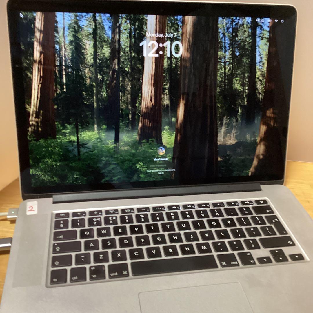 MacBook Pro 15 A1398 2013 512G ACアダプター付き