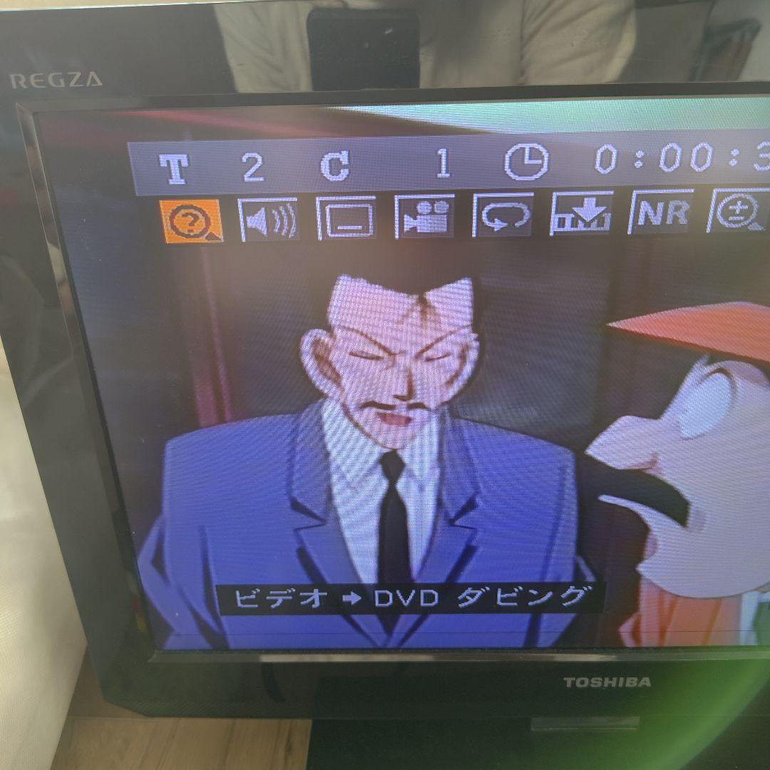 SHARP DV-RW60 VHS/DVDレコーダー ダビング確認