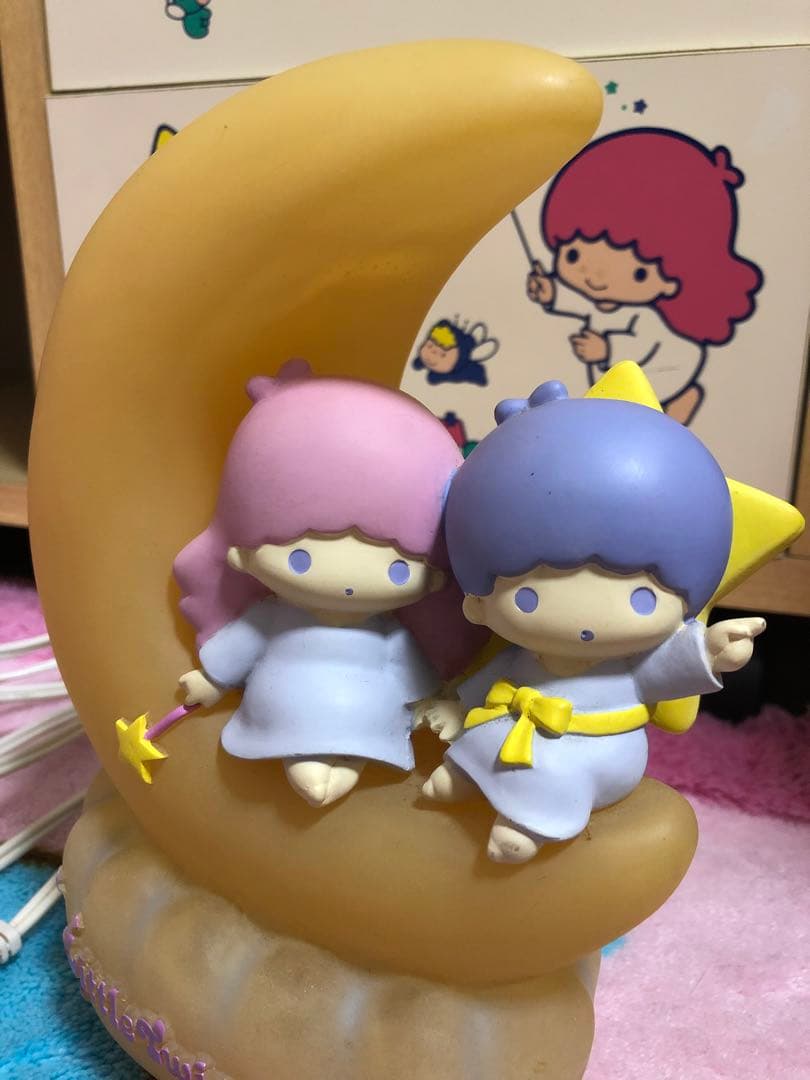 キキララ　レトロ　月のルームランプ