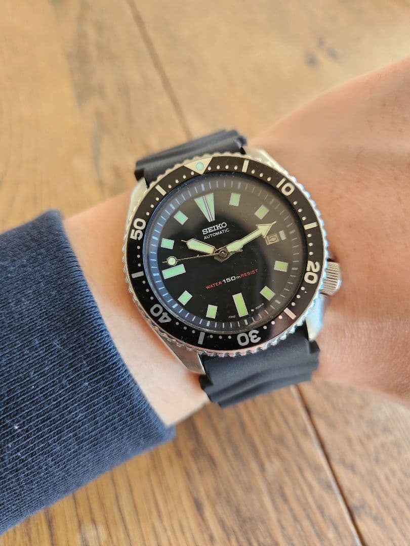 OH済　セイコー　5thフィフスダイバー　7002　93年製　ビンテージ