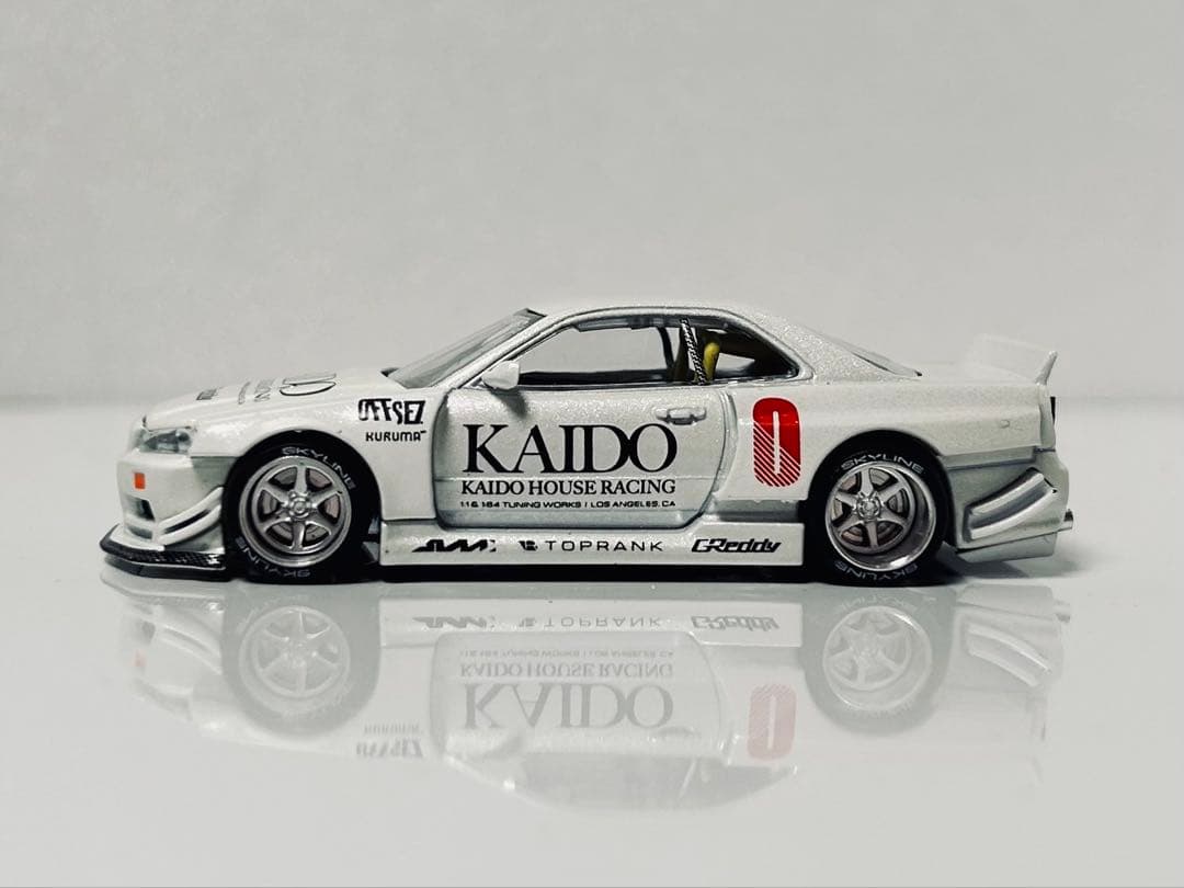 1/64 街道ハウスKAIDO HOUSE 日産スカイラインGT-R （R34）