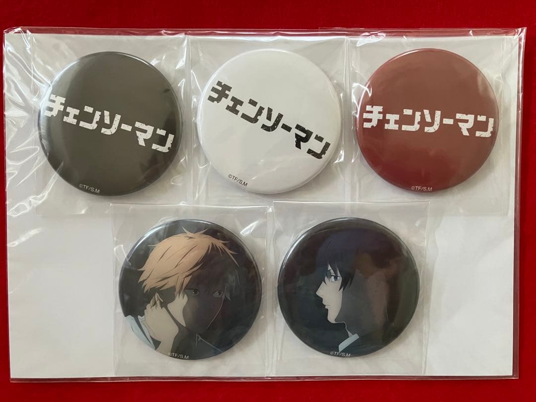 チェンソーマンBlu-ray特典　アクリルジオラマ　缶バッジセット