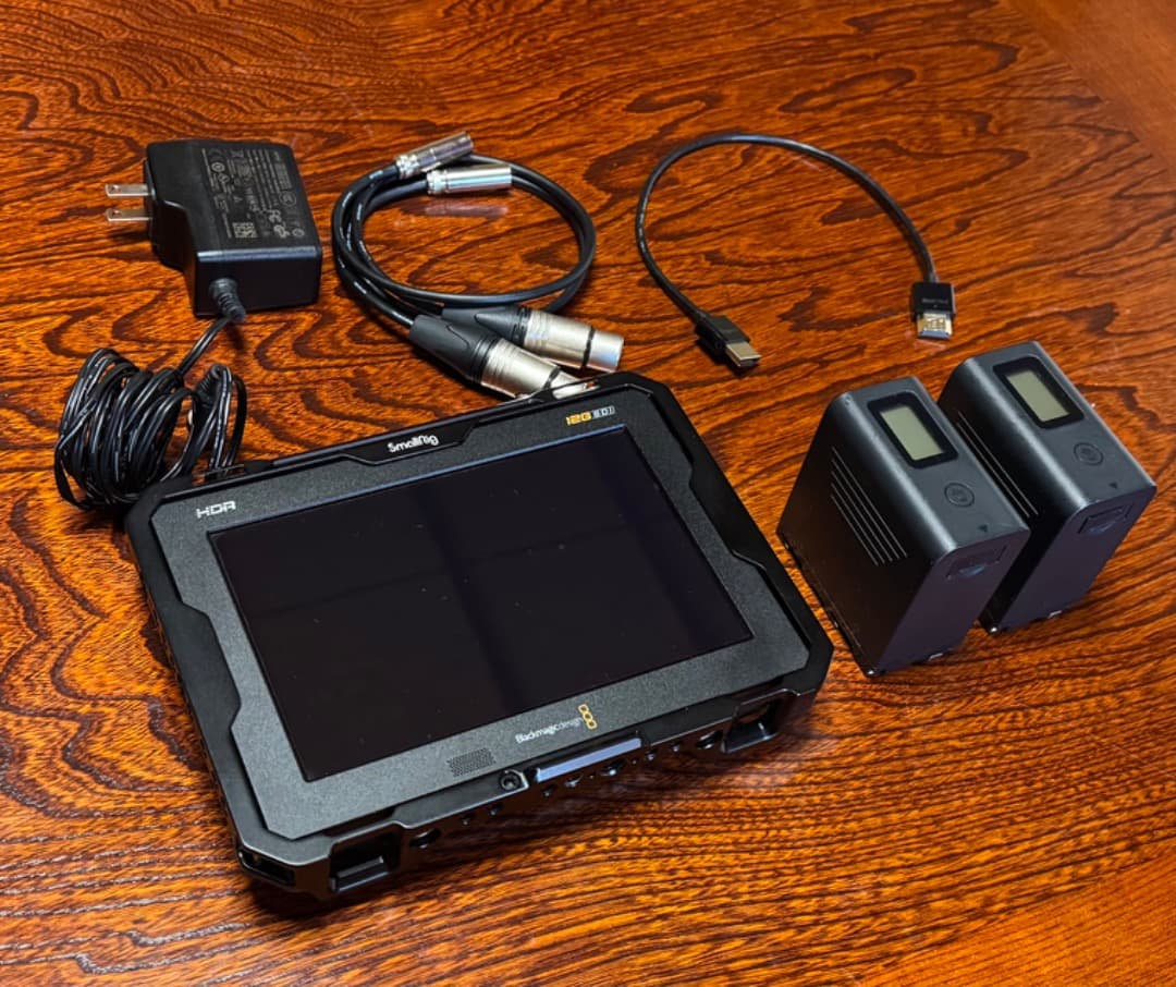 【セット一式】Blackmagic Video Assist 7\" 12G