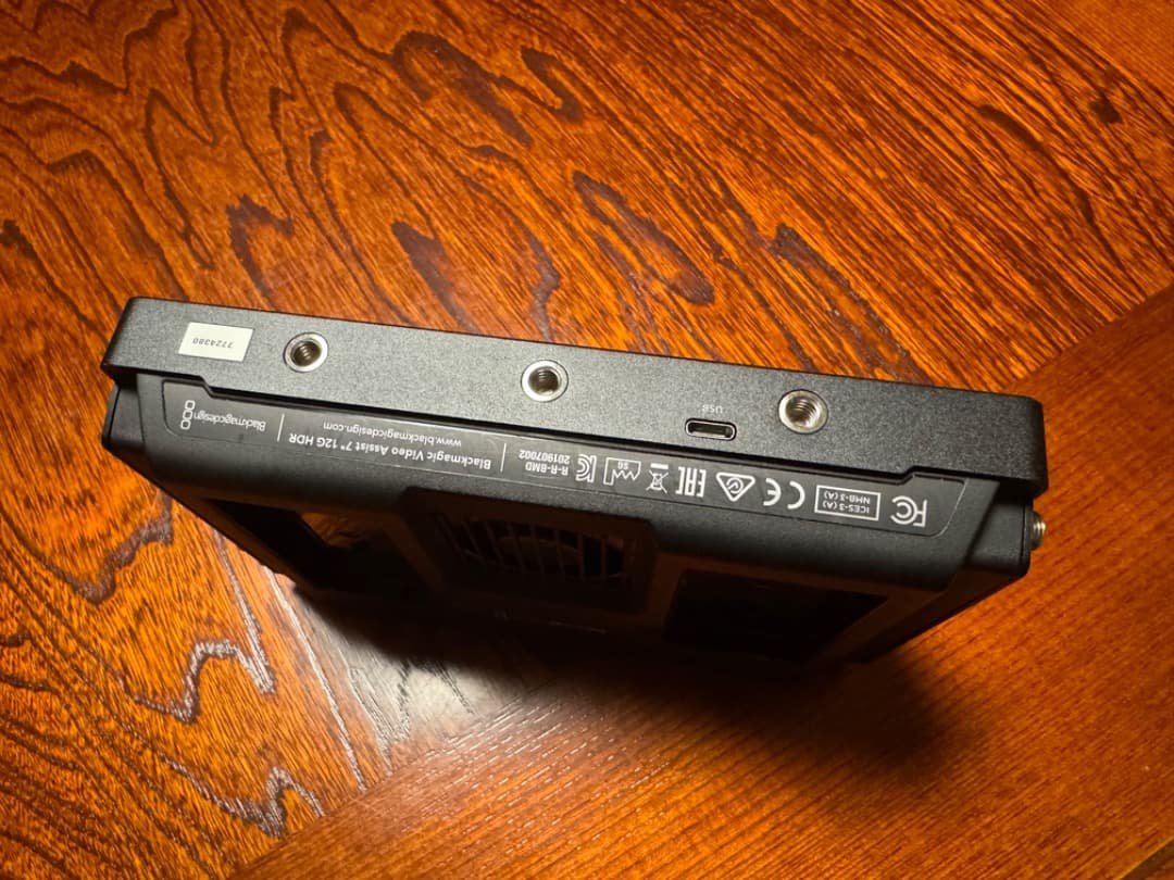 【セット一式】Blackmagic Video Assist 7\" 12G