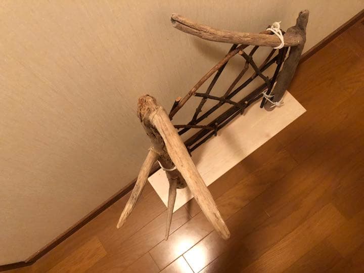 【No12】ペット　小鳥用　据え置き型　とまり木　バードアスレチック