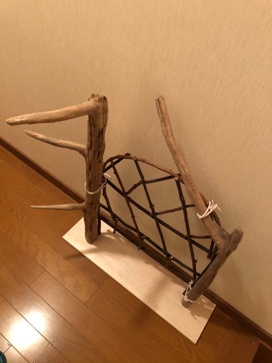 【No12】ペット　小鳥用　据え置き型　とまり木　バードアスレチック