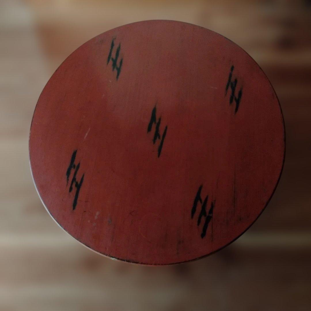 根来塗？ふうな ちゃぶ台 折畳み 珍品