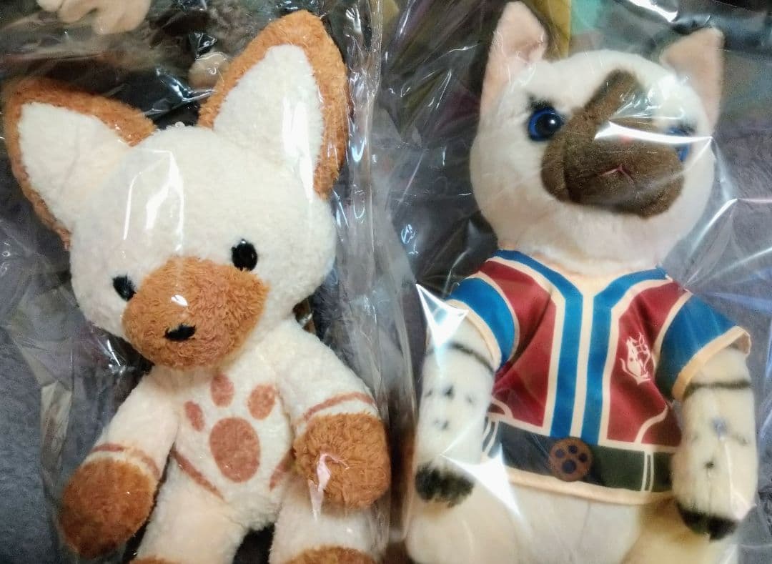 アイルーテディ・USJアイルー等4体セット