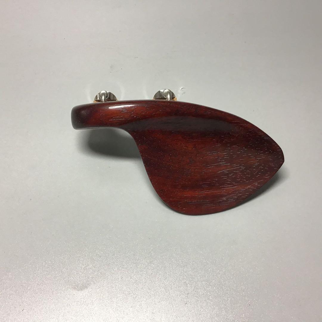 #工芸会正会員松岡裕治が手作りする　紅ローズ紫檀　#バイオリン顎当て