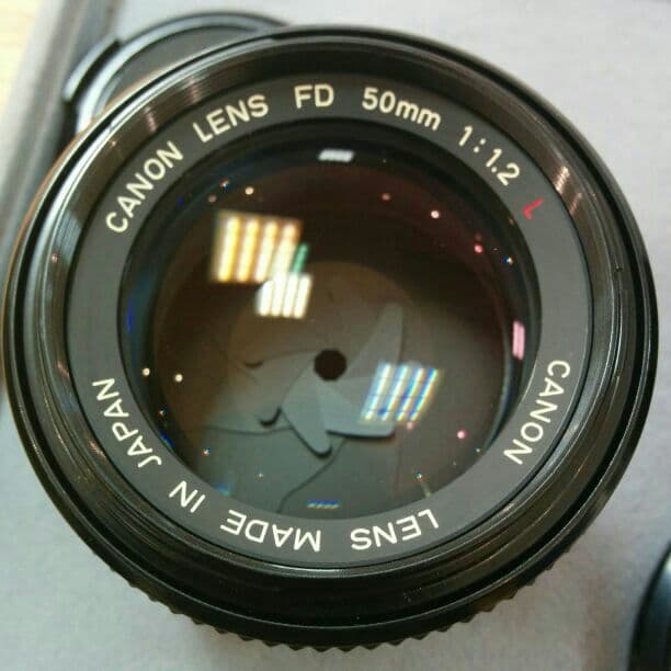 ■レア 単焦点 Canon New FD 50mm F1.2 L
