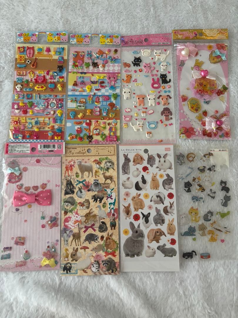 平成シール 平成レトロ 平成女児 シール キャラクター 当時物